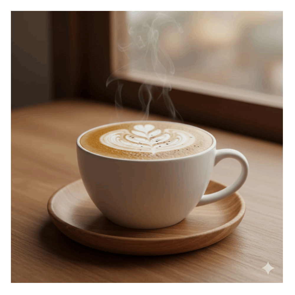 قهوة كابتشينو دبل