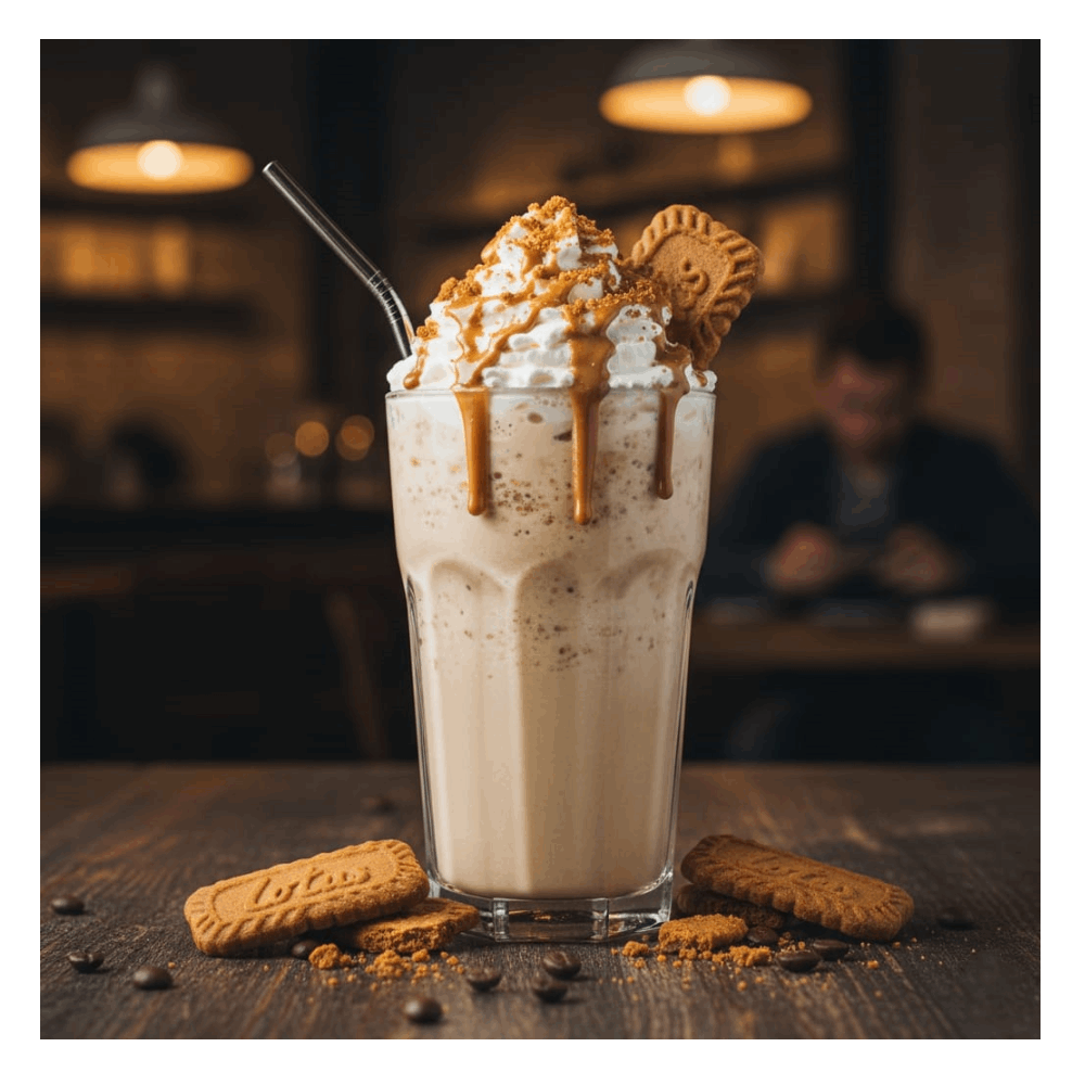 قهوة مثلجة فرابيه لوتس