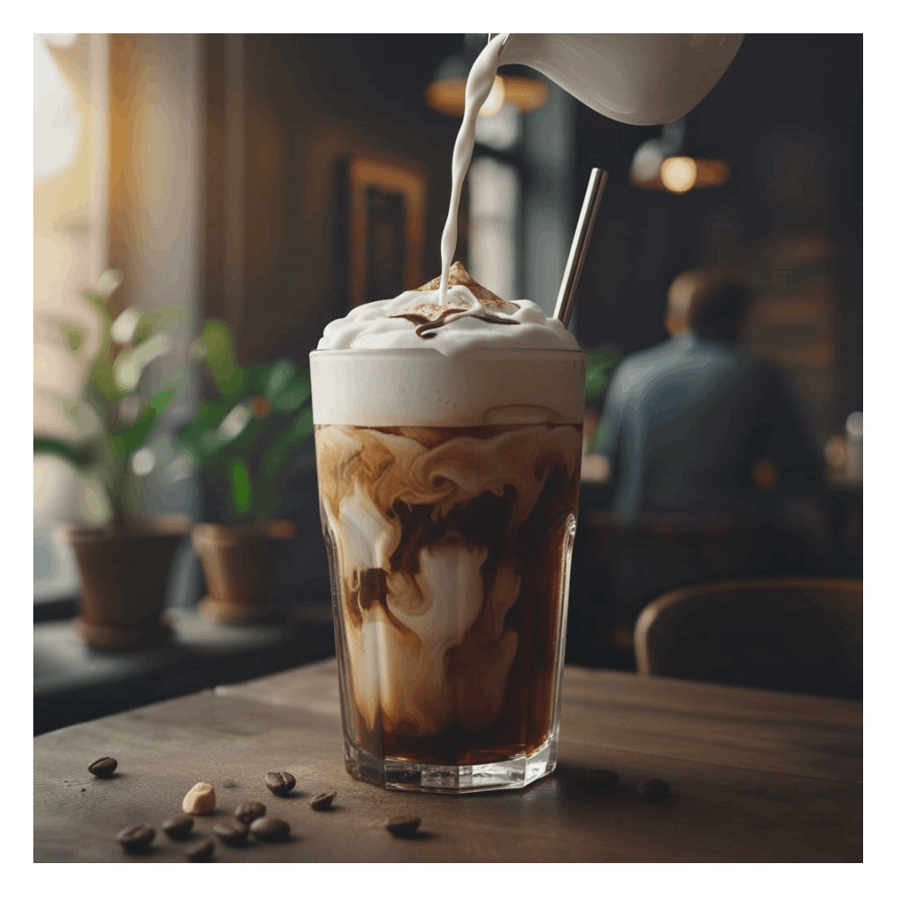 قهوة مثلجة كابتشينو