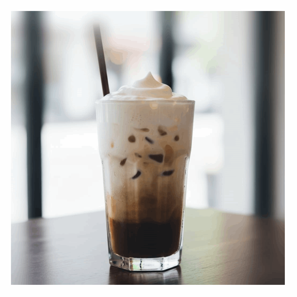 قهوة مثلجة ماكياتو كراميل
