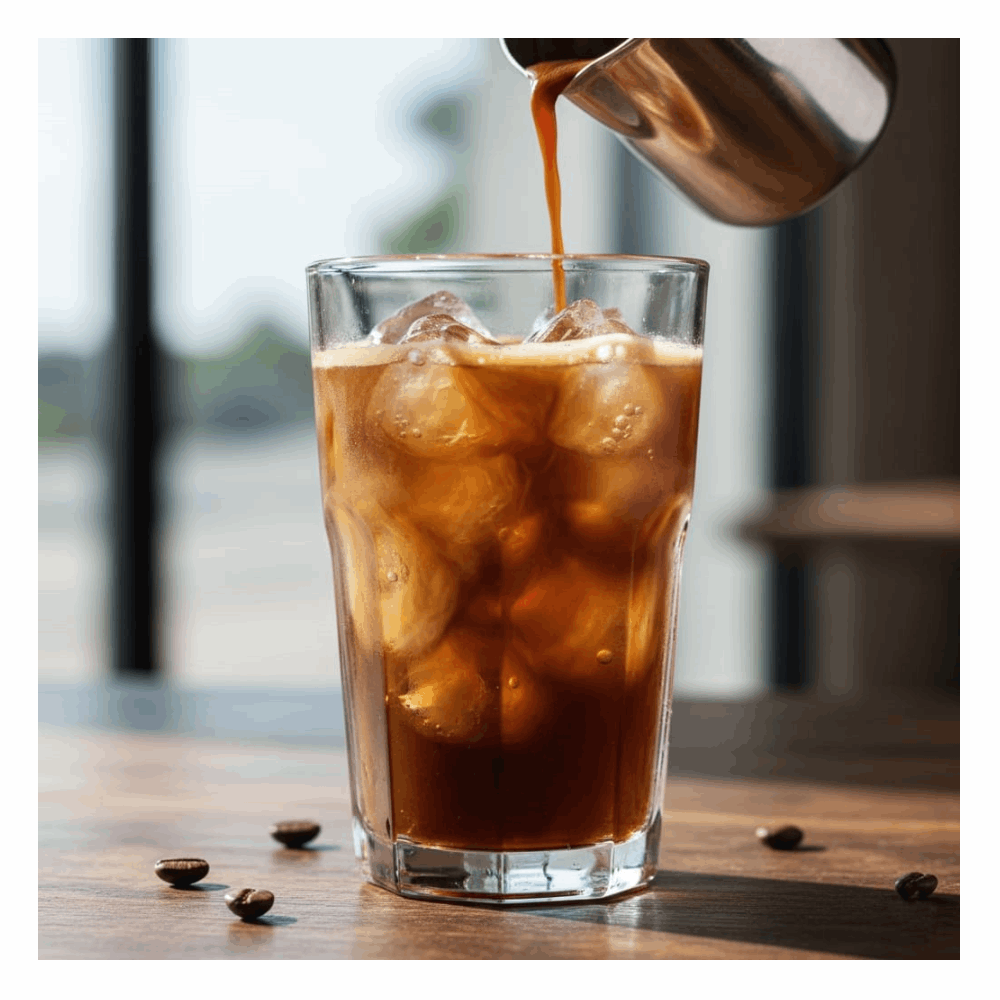 قهوة مثلجة امريكانو