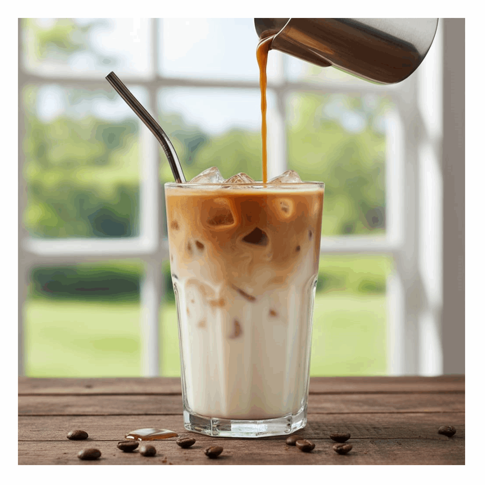 قهوة مثلجة لاتيه كلاسيك