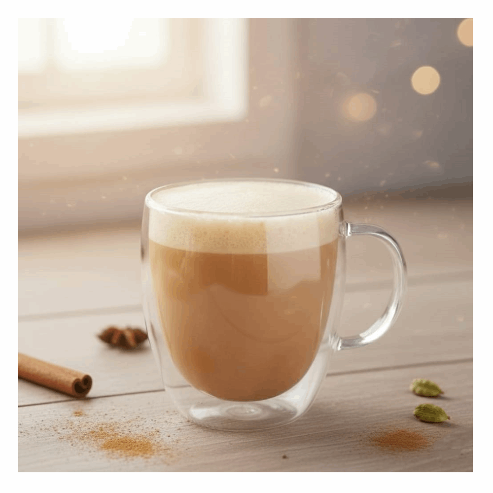 مشروبات ساخنة شاي حليب