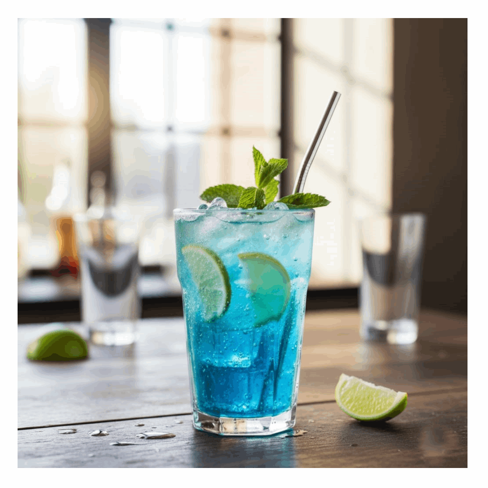 صودا موخيتو بلو بيري