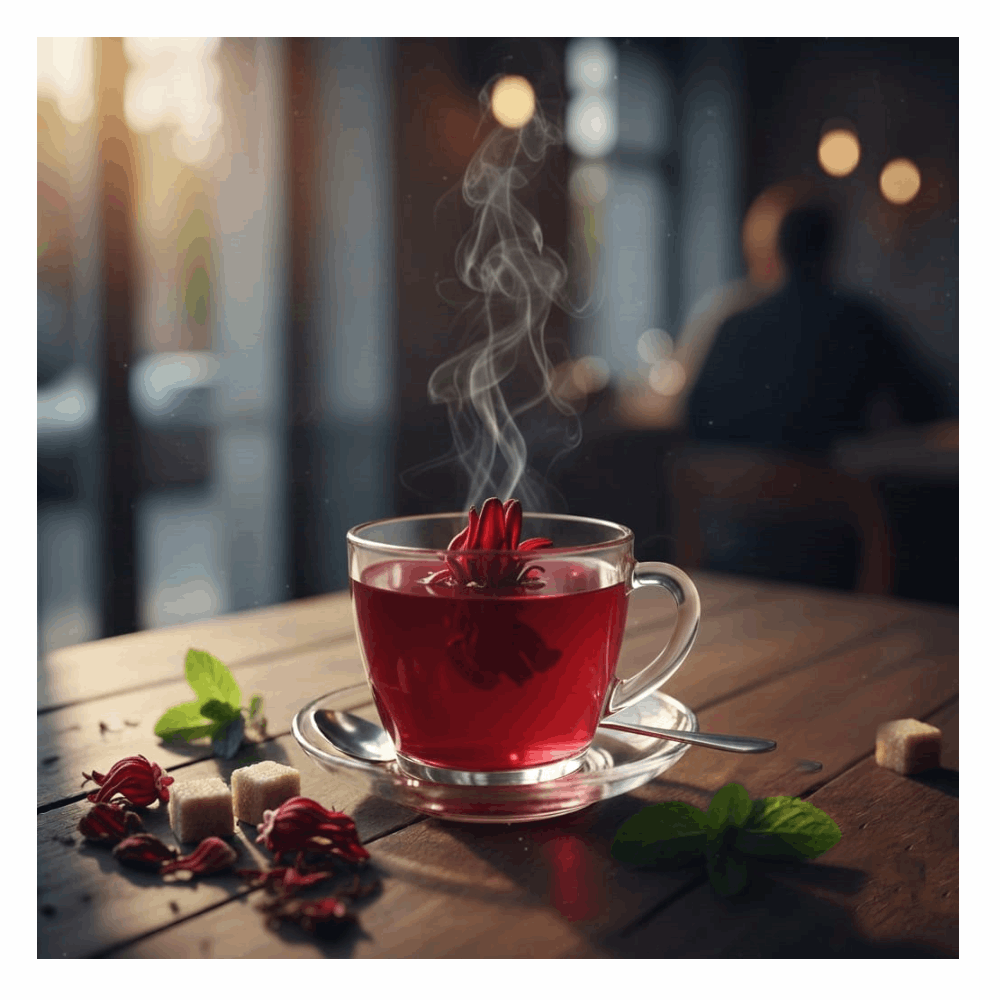 مشروبات ساخنة كركديه