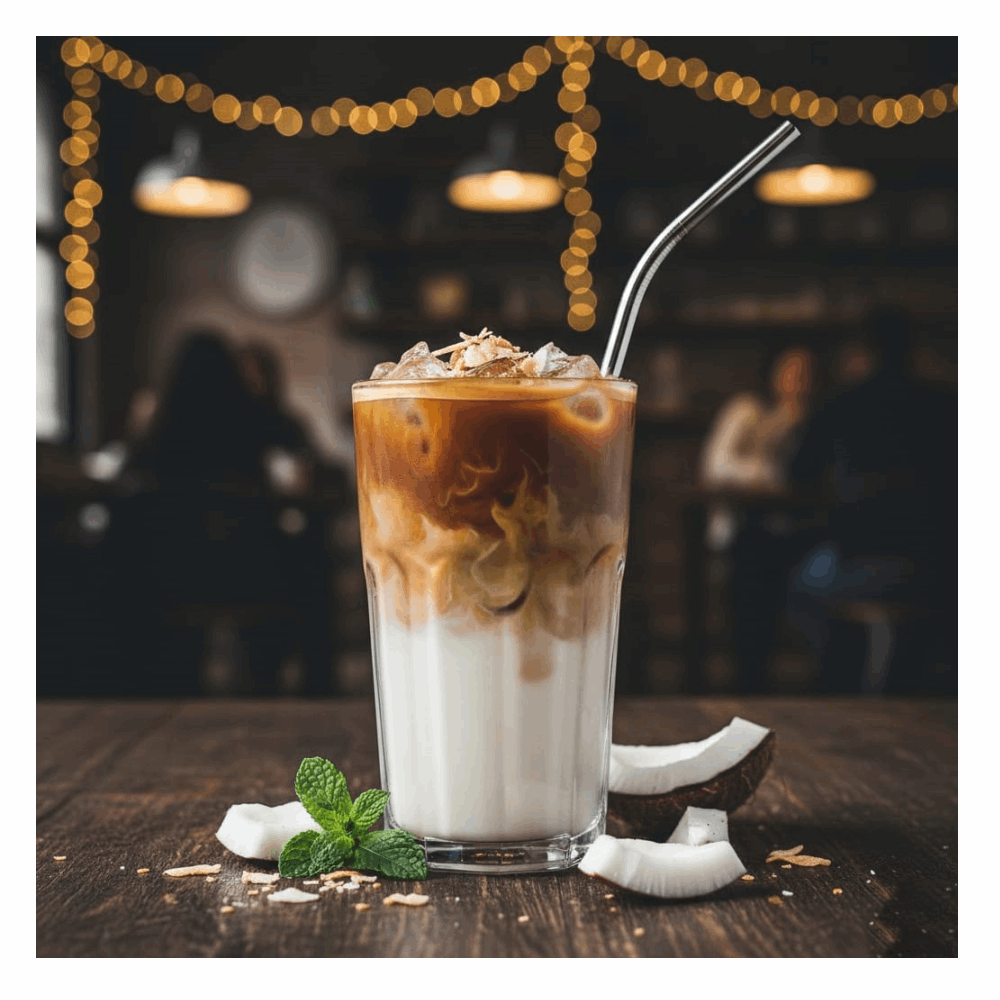 Iced Coffee Latte Coconut