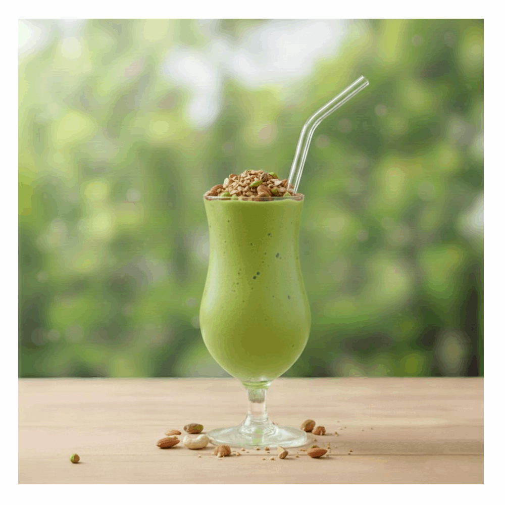 عصير طبيعي افوكادو مكسرات