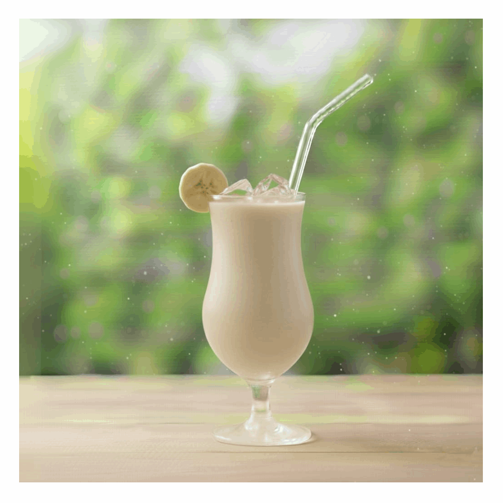 عصير طبيعي موز