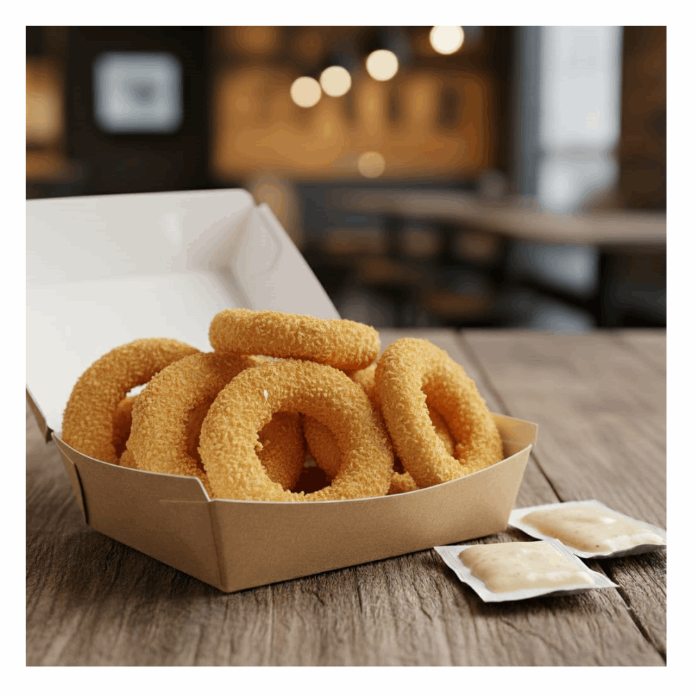 أطباق جانبية حلقات البصل