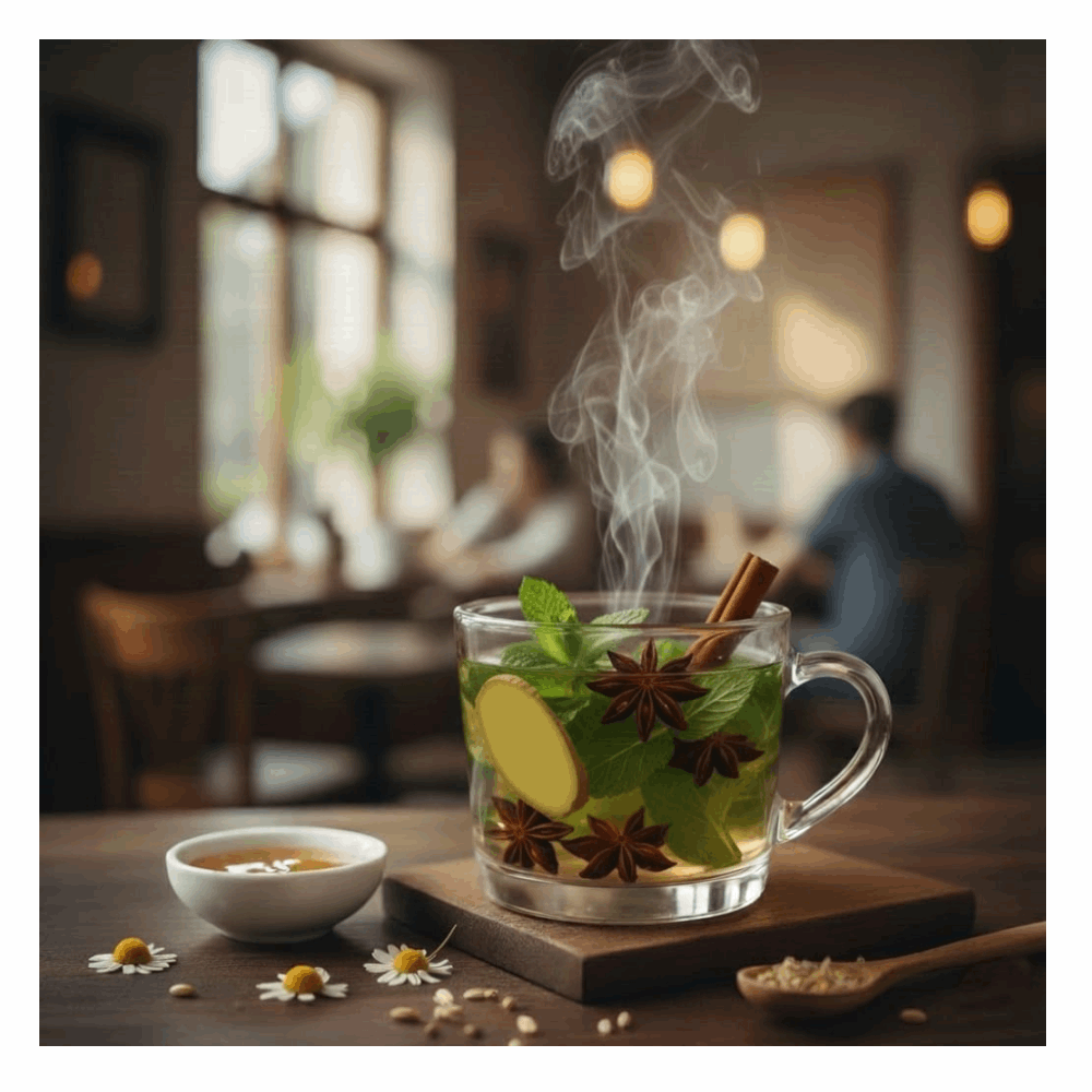 مشروبات ساخنة ميكس اعشاب