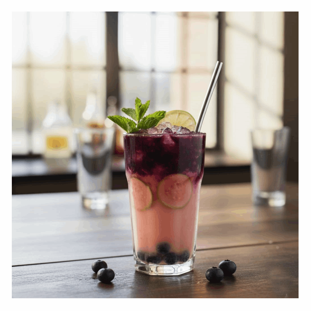 عصير كوكتيل طبيعي بلو