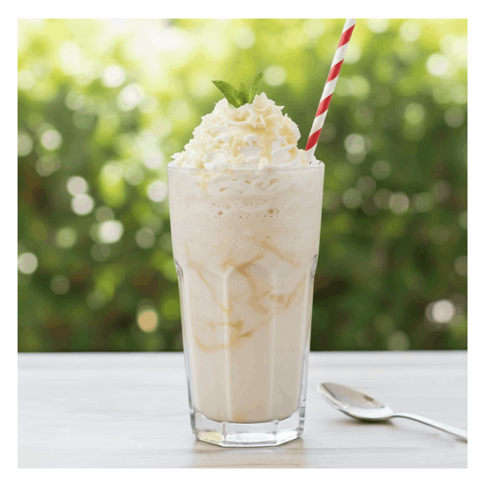 قهوة مثلجة فرابيه وايت شوكليت