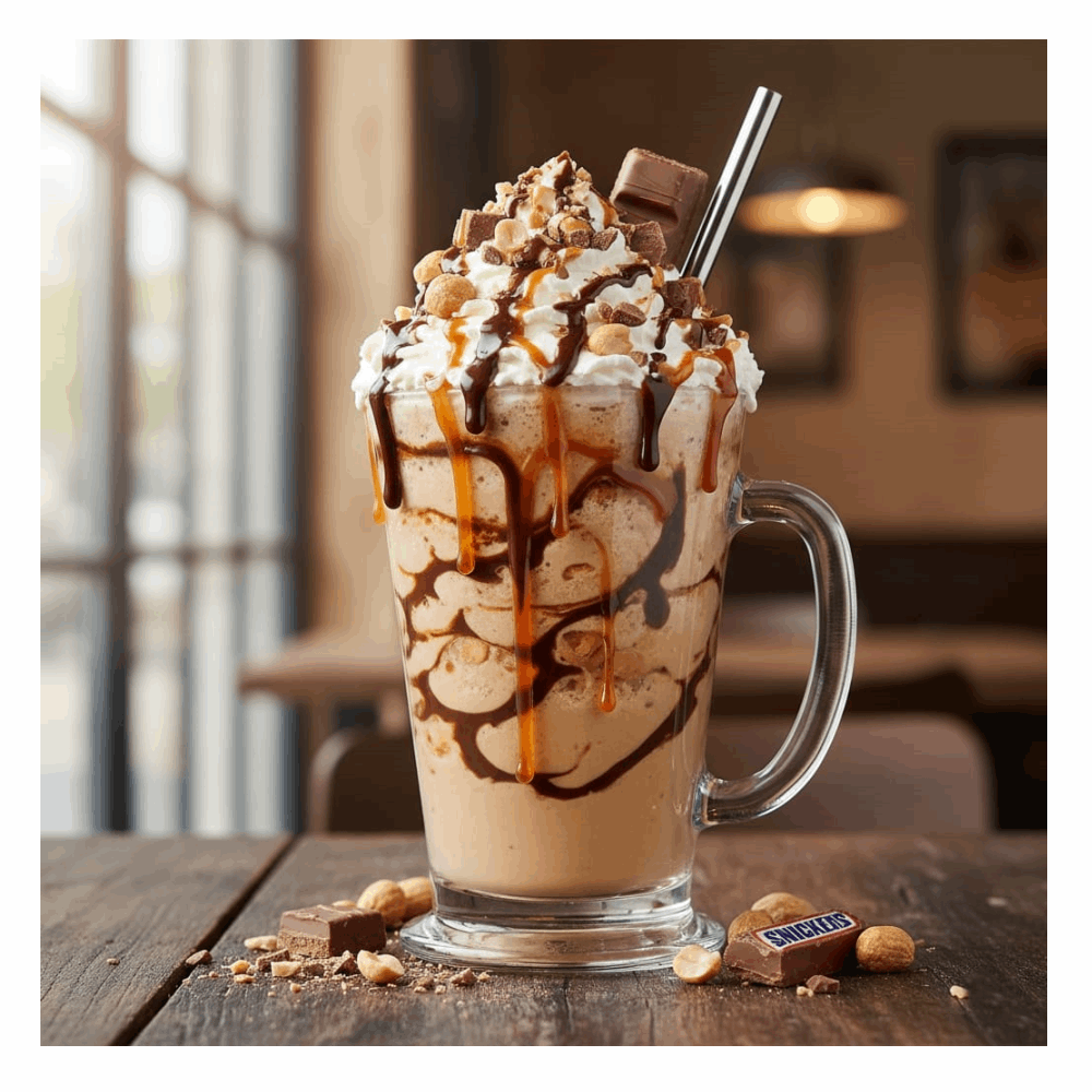 Ice Coffee Frappe Snickers