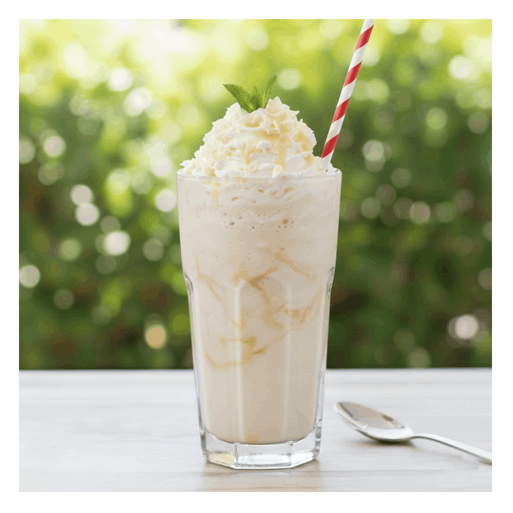 قهوة مثلجة فرابتشينو وايت شوكليت