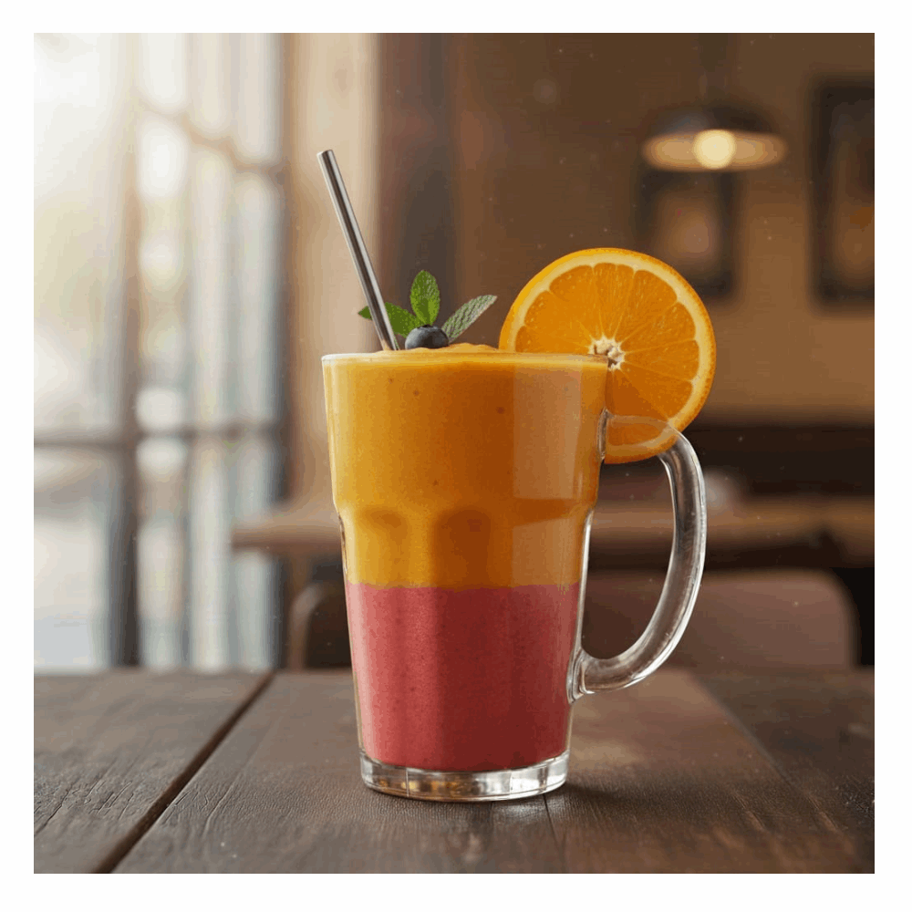 سموزي برتقال خوخ