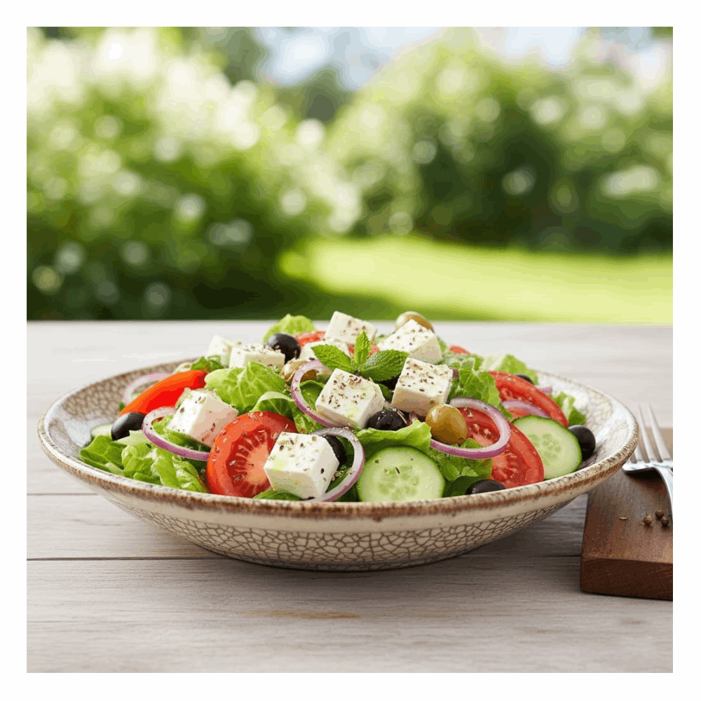 أطباق جانبية سلطة يوناني