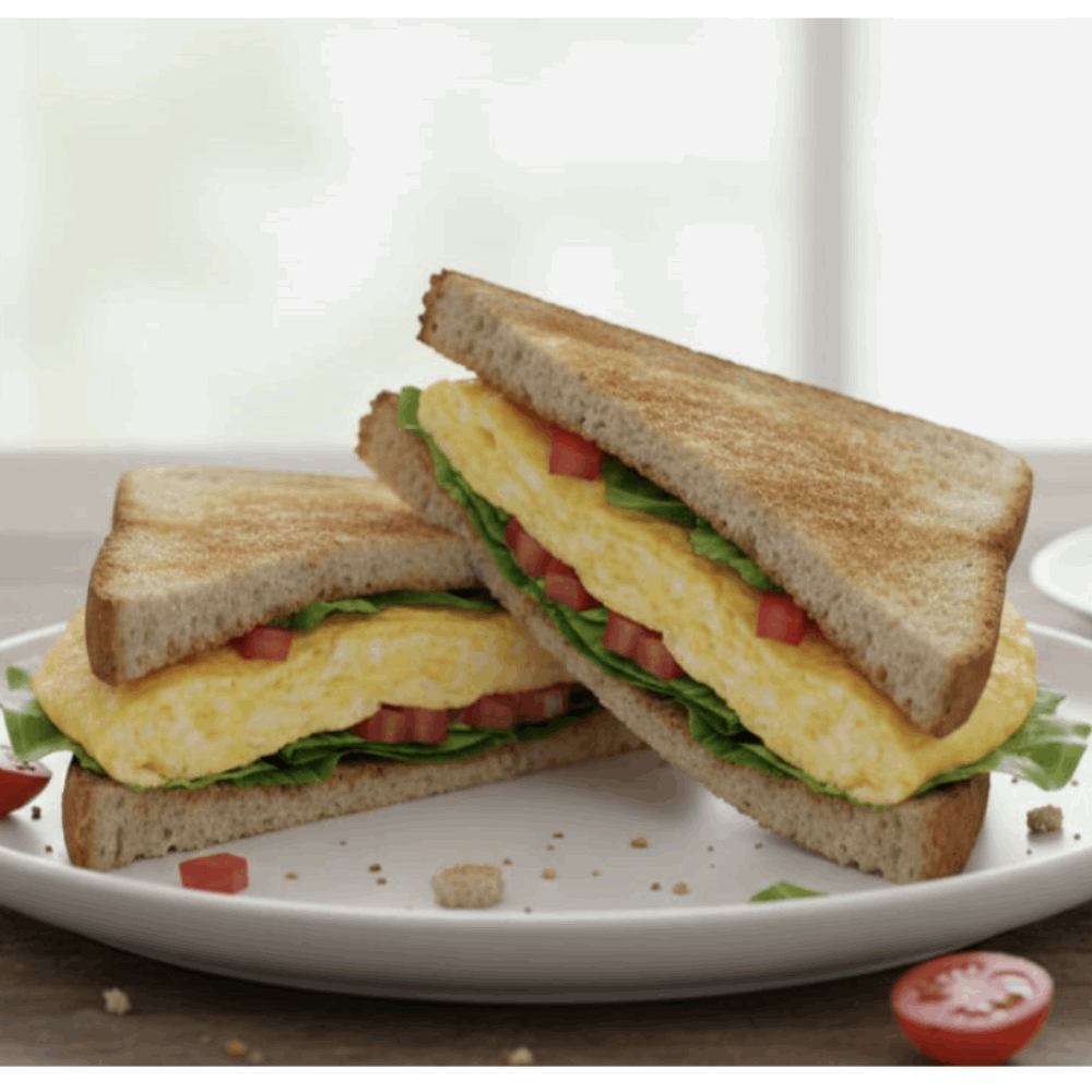 فطار ساندويتش بيض