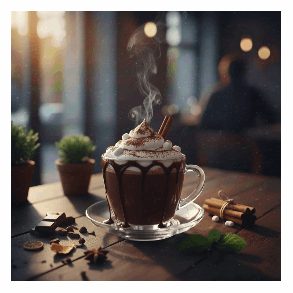 مشروبات ساخنة شوكولاته ساخنة