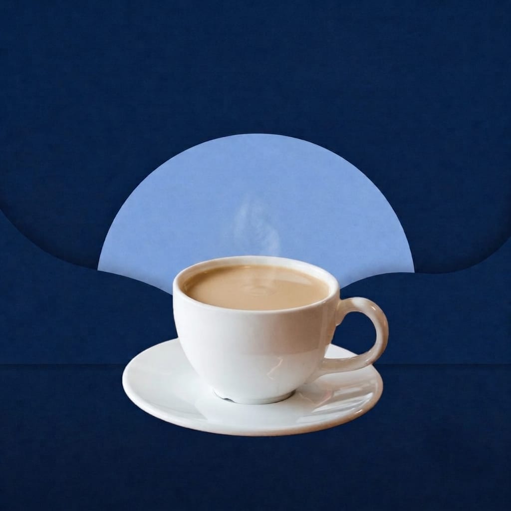 Latte tea